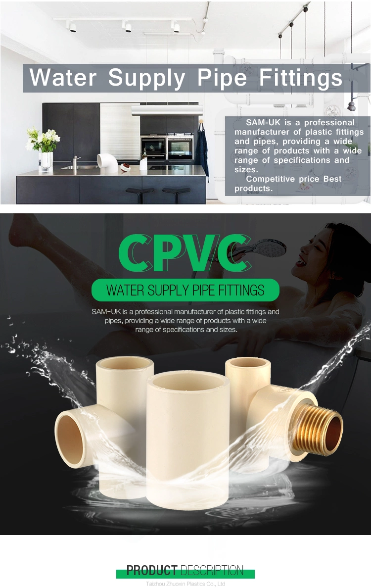 Original High Quality CPVC Plastic Tee Fitting Joint