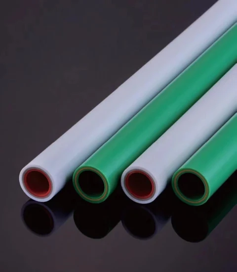 PPR Material Types of Plastic Water Pipe for Water Supply System Serviceable Life More Than 50 Years