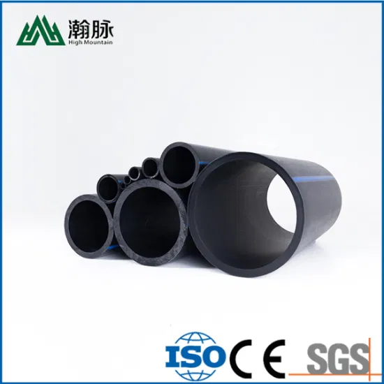 PE Diameter 800mm 1000mm Plastic Drain Pipe Double Wall HDPE Drainage Pipe